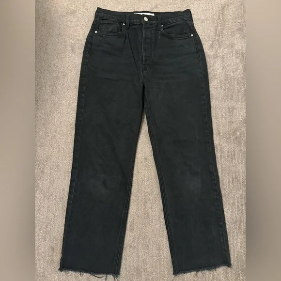 Frank & Eileen Monaghan Straight Leg Black Jeans Size 30 - Picture 6 of 7